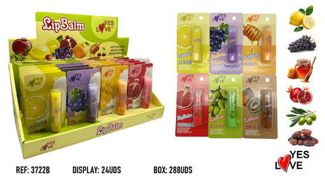 BÁLSAMO LABIAL FRUTAS EN BLISTER REF:3722B