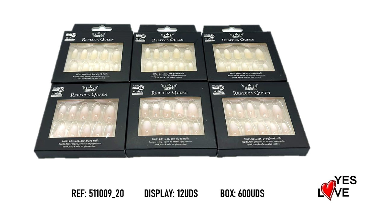 PRESS ON NAILS WITHOUT GLUE