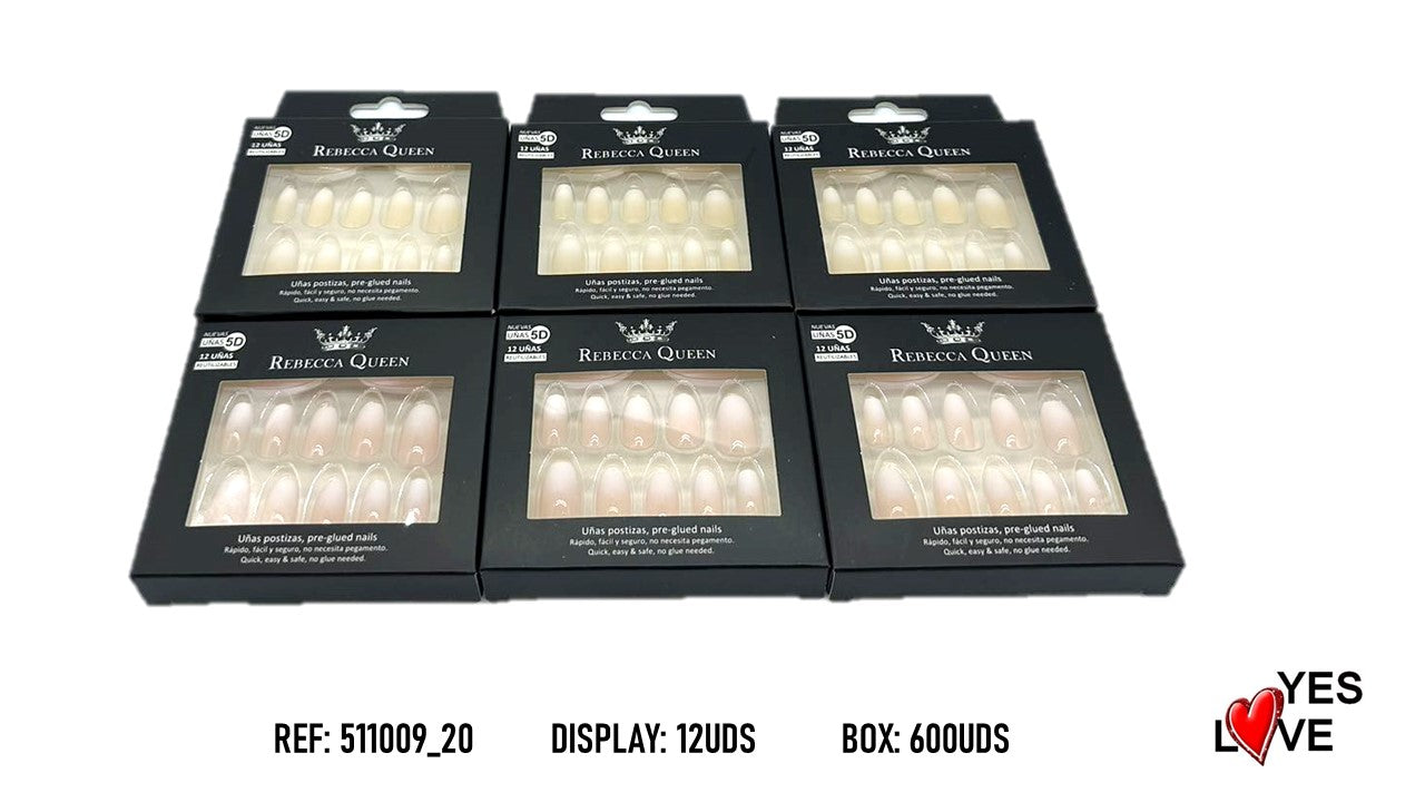 PRESS ON NAILS WITHOUT GLUE