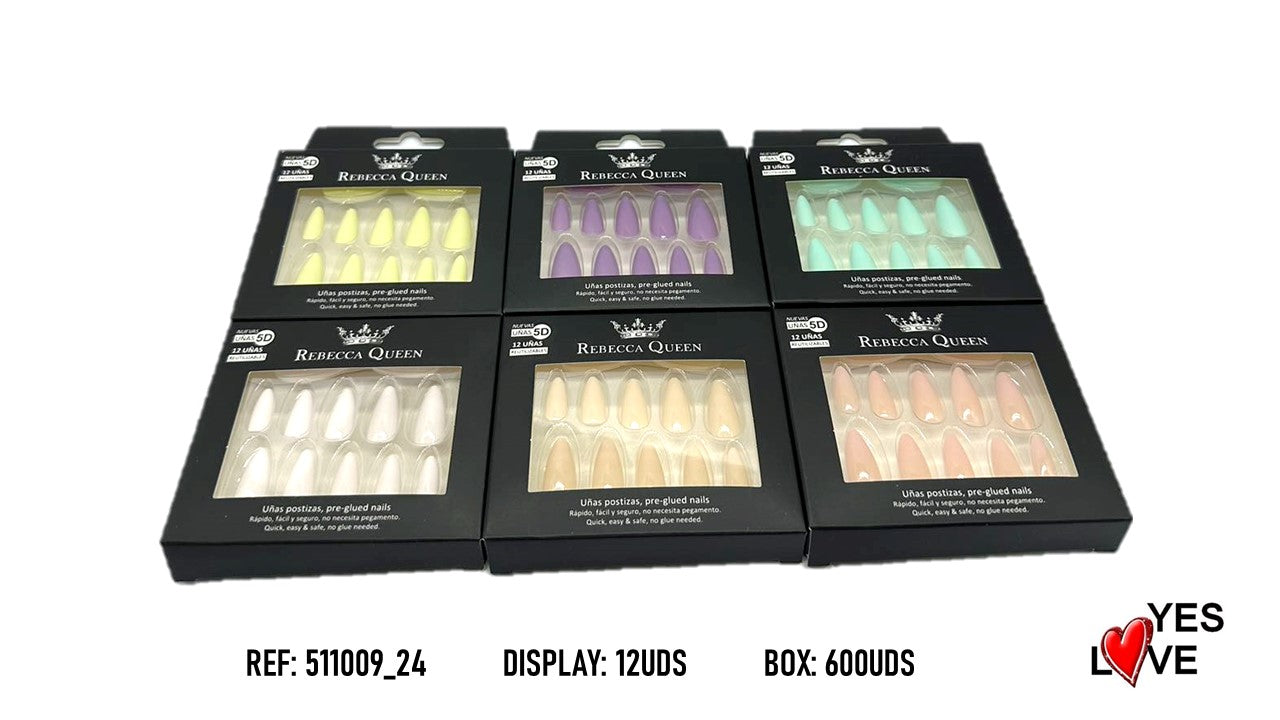 PRESS ON NAILS WITHOUT GLUE