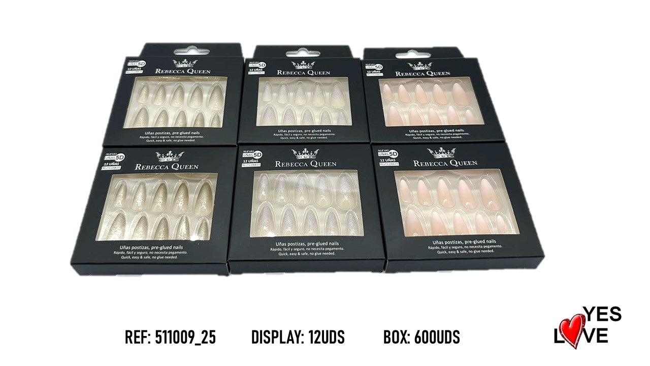 PRESS-ON NAILS WITHOUT GLUE