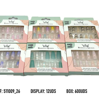 PRESS ON NAILS WITHOUT GLUE