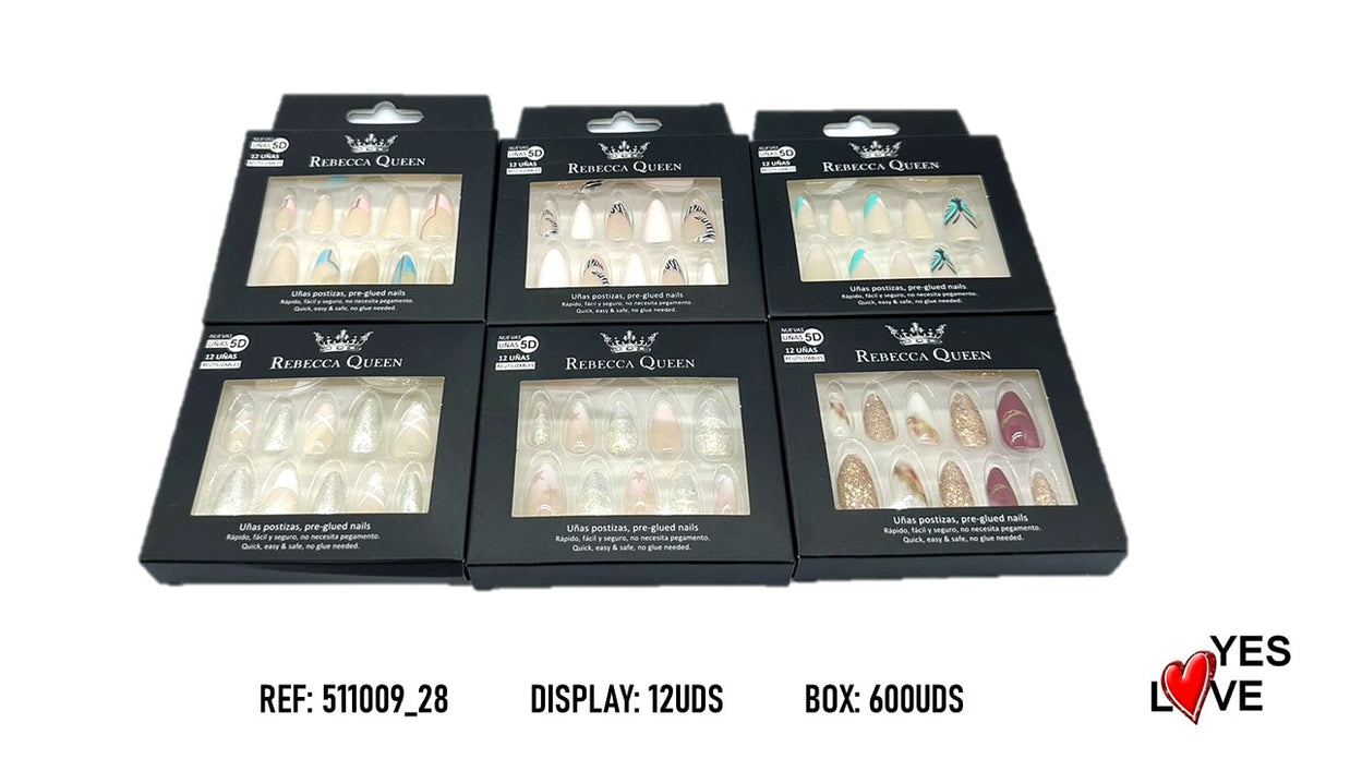 PRESS ON NAILS WITHOUT GLUE