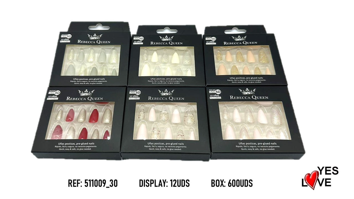 PRESS ON NAILS WITHOUT GLUE