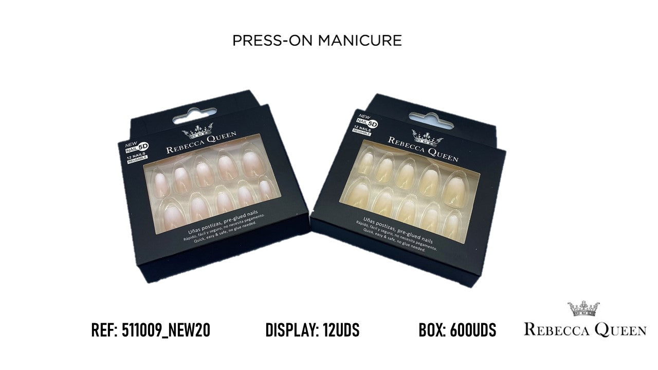 PRESS ON MANICURE REBECCA QUEEN
