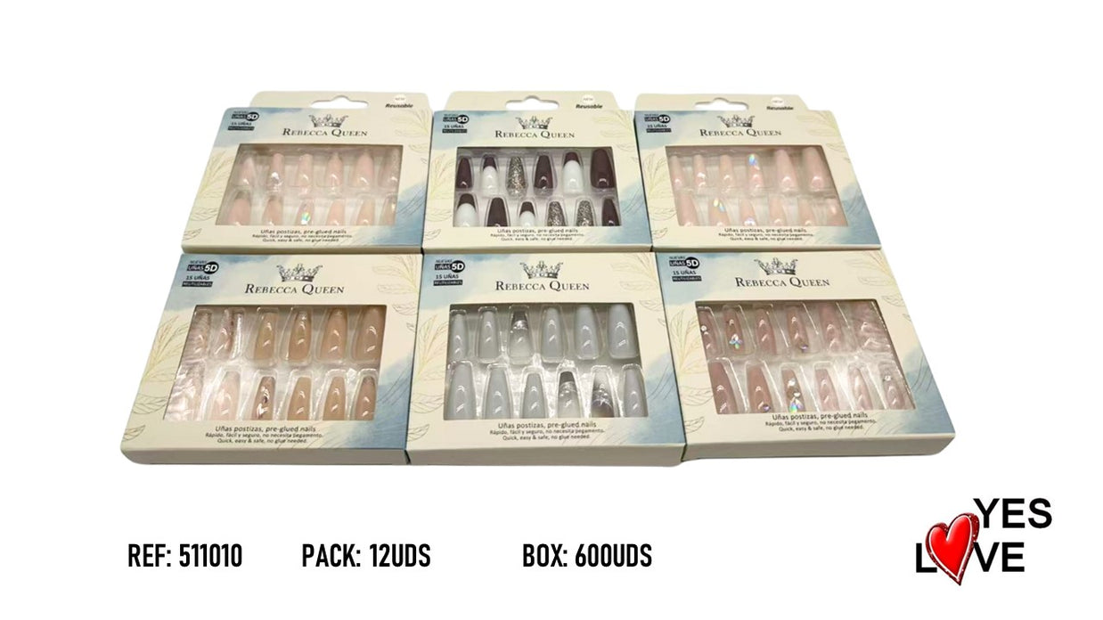 Rebecca Queen Press-On Extra Large Nails