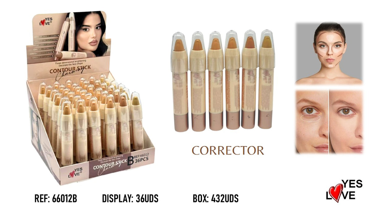 CORRECTOR DE OJOS Y CONTORING FACIAL