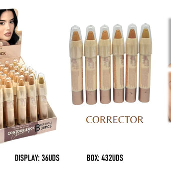 CORRECTOR DE OJOS Y CONTORING FACIAL