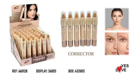 CORRECTOR DE OJOS Y CONTORING FACIAL