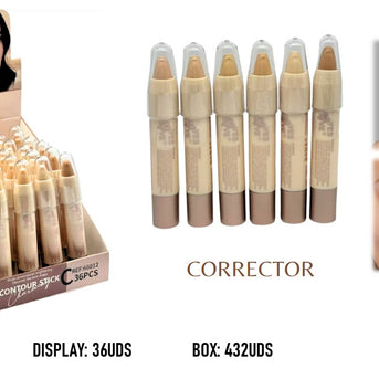 CORRECTOR DE OJOS Y CONTORING FACIAL