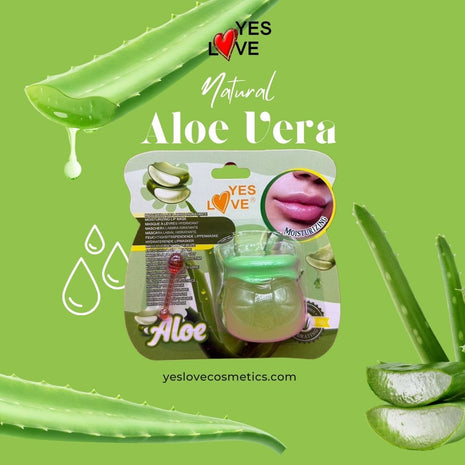 MASCARILLA NOCTURNA HIDRATANTE REPARADORA ALOE VERA LIP MASK 24UD