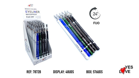 LÁPIZ FIJO 24H CON SACAPUNTAS