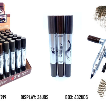 24H WATERPROOF EYEBROW COLOR MARKER + BRUSH