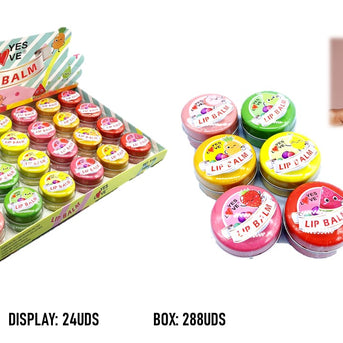 BÁLSAMO DE LABIOS FRUTAS