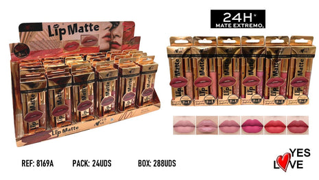 SET LÁPIZ + GLOSS MATTE 24H LARGA DURACIÓN