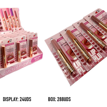 LIP PUMP BRILLO DE LABIOS CREMOSA EFECTO  VOLUMINIZADOR PICANTE