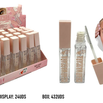 2-in-1 Transparent Mascara and Eyebrow Fixer