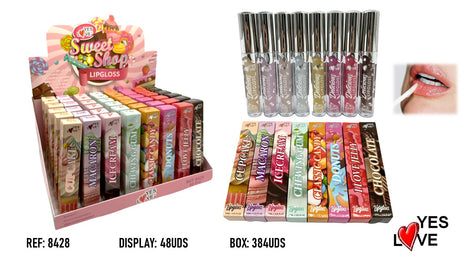 BRILLO DE LABIOS SWEET SHOP ESENCIAS DULCES