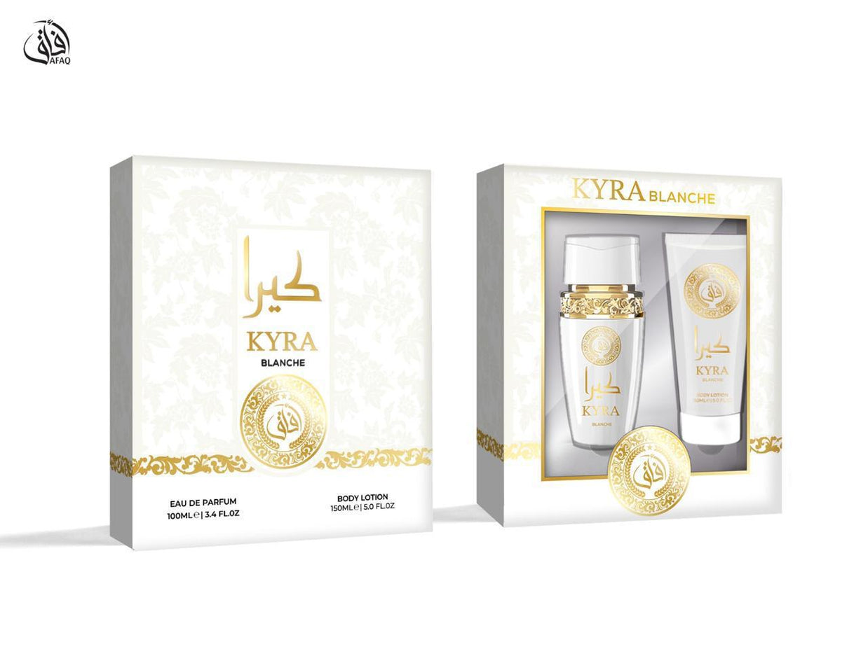 SET PERFUME 100ML Y CREMA CORPORAL 150ML KYRA BLANCHE