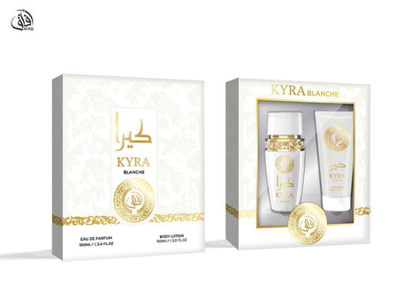 SET PERFUME 100ML Y CREMA CORPORAL 150ML KYRA BLANCHE