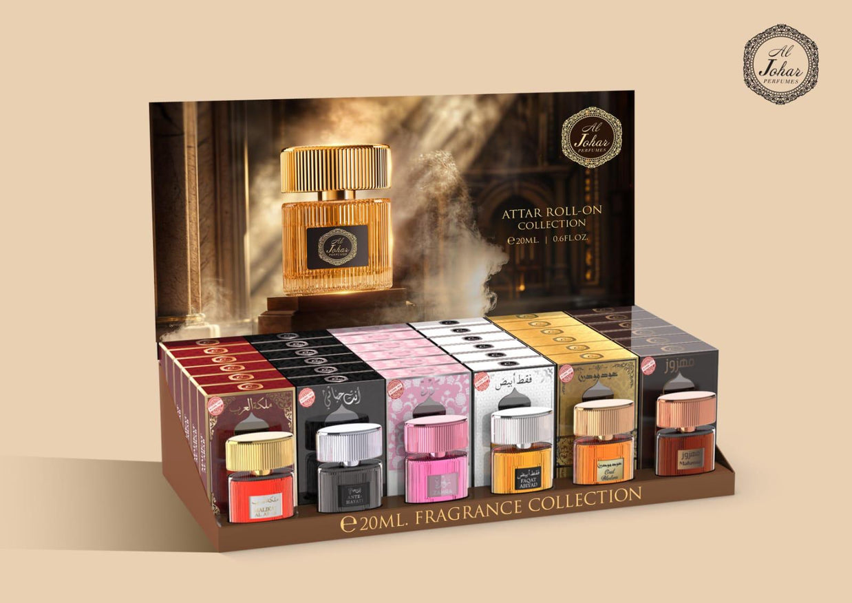 ROLL ON ATTAR PERFUME PACK 24 UNITS