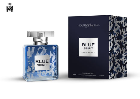 HOUSE OF MORAIS BLUE SPIRIT HOMME PERFUME 100ML 