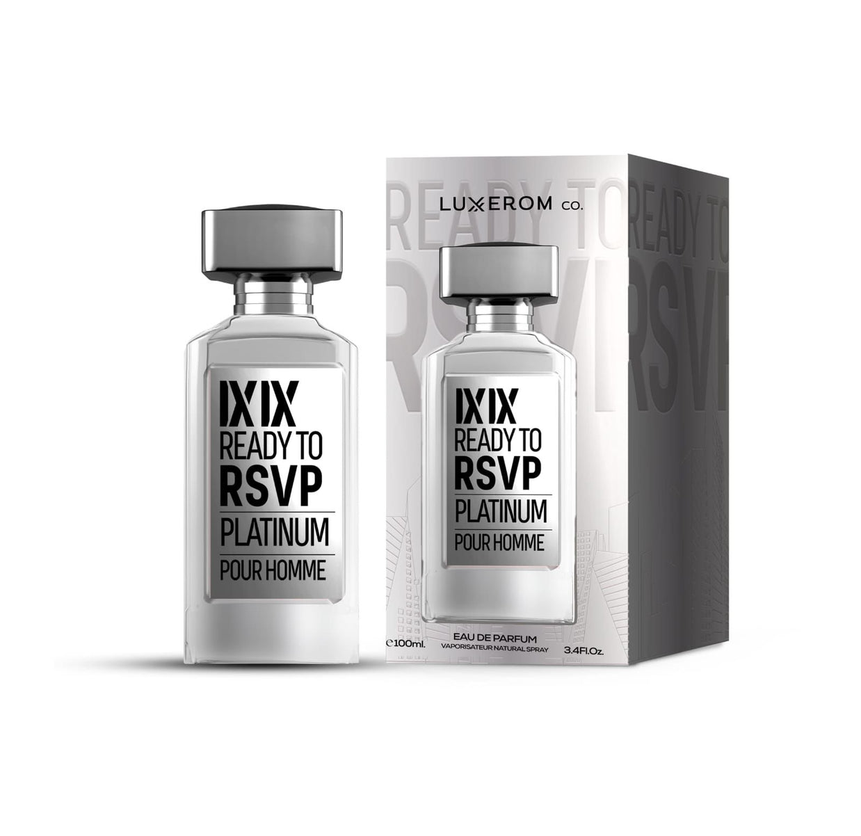 LUXEROM IXIX READY TO RSVP PLATINUM  PERFUME 100ML 
