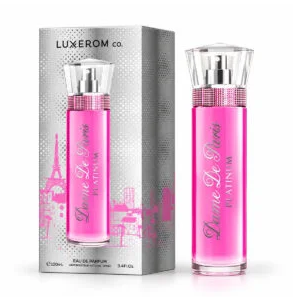 PERFUME 100ML LUXEROM DAME DE PARIS PLATINUM