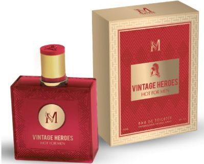 PERFUME 100ML VINTAGE HEROES HOT FOR MEN