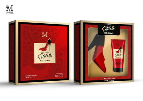 PERFUME SET 50ML FERRERA STILETTO RED LOVE