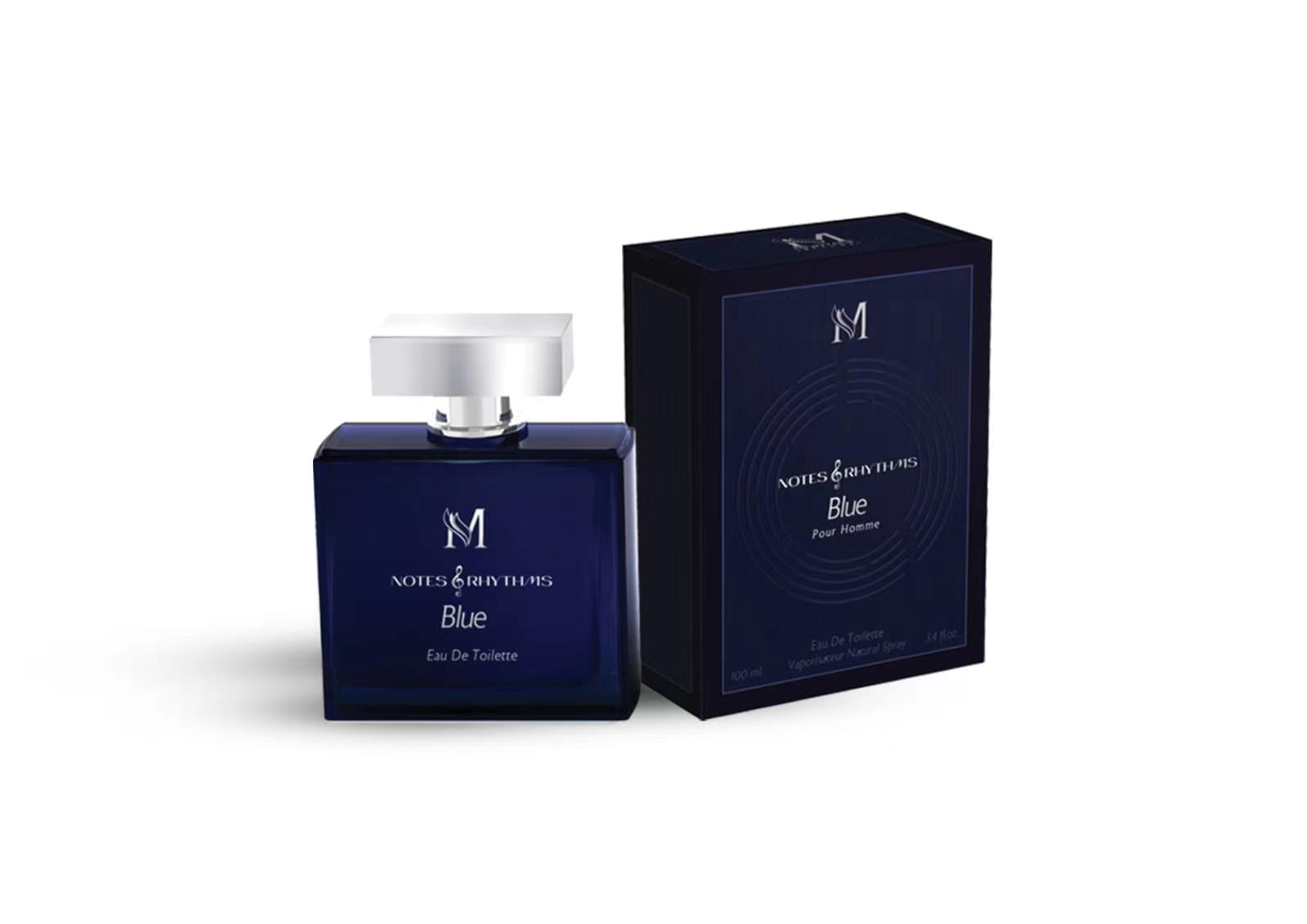 PERFUME 100ML NOTES Y RHYTHMS BLUE HOMME