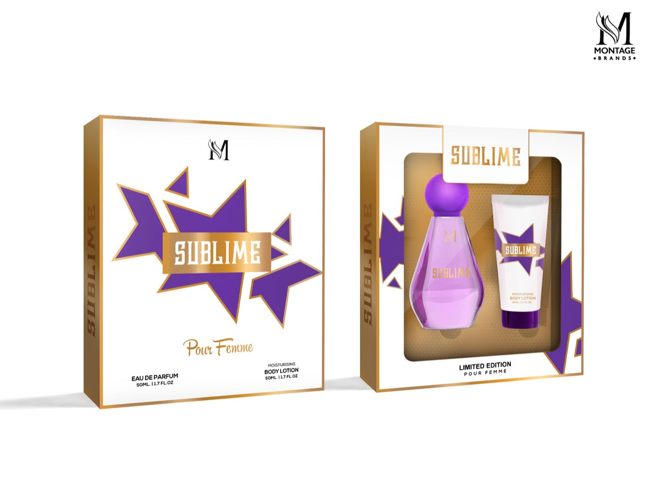 SET PERFUME 50ML SUBLIME LIMITED EDITION