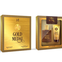 SET PERFUME 50ML GOLD MEDAL LIMITED EDITION HOMME