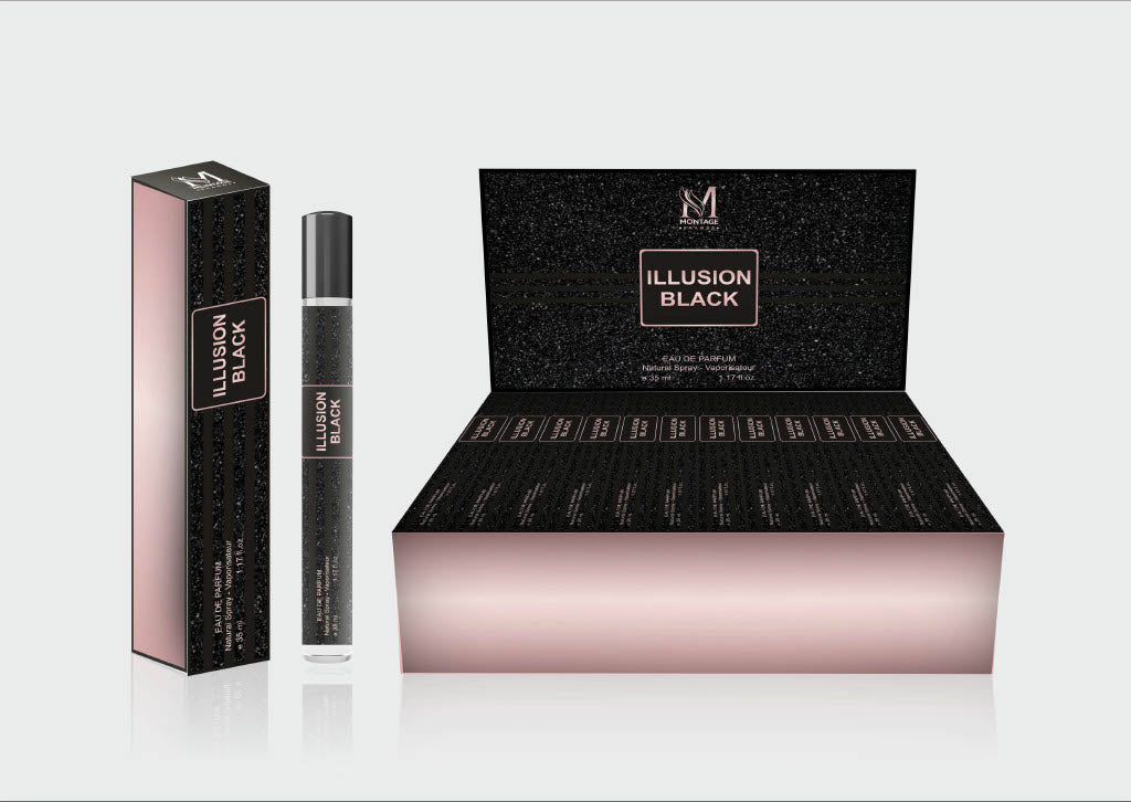 ILLUSION BLACK PERFUME 35ML 