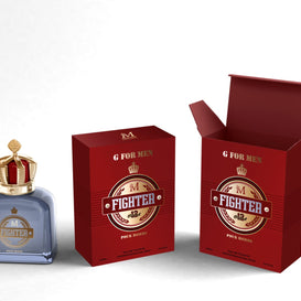 G FOR MEN FIGHTER ROUND PERFUME 100ML