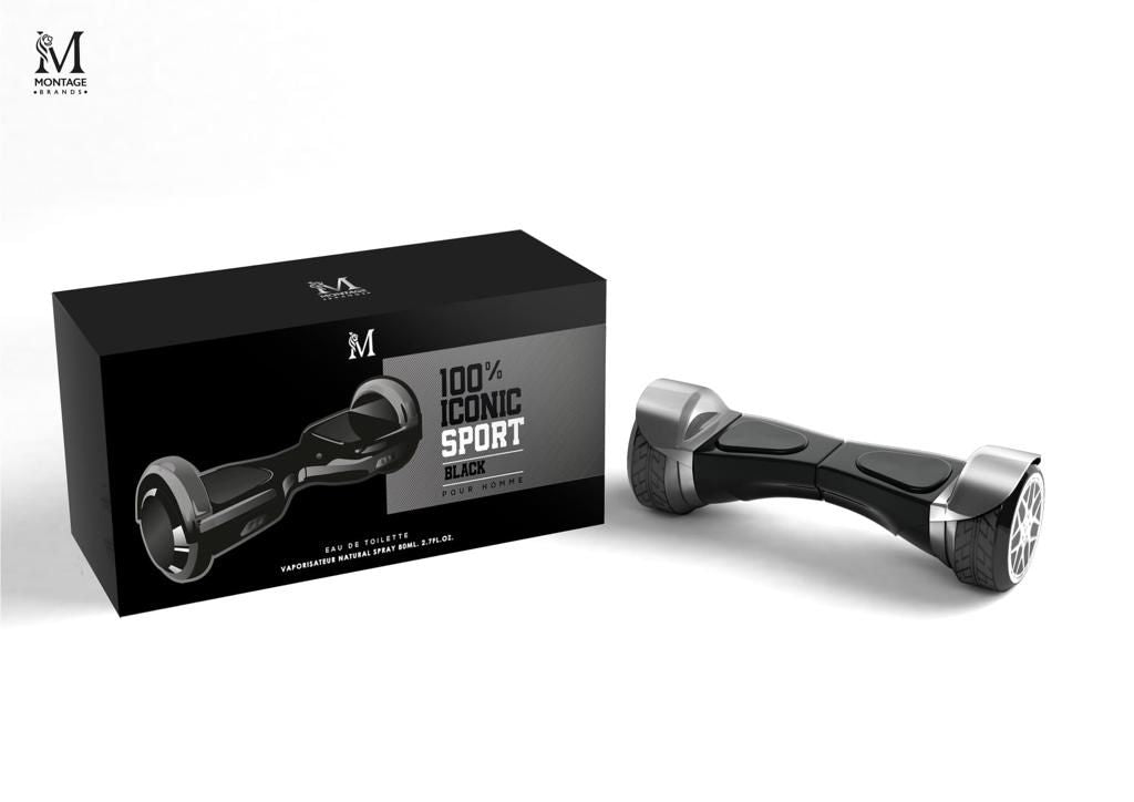 香水 100ML 100% ICONIC SPORT 黑色