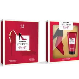 SET PERFUME 50ML FERRERA STILETTO ROUGE