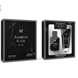 PERFUME SET 100ML AQUARIUS BLACK