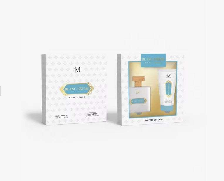 SET PERFUME 50ML BLANC CREME