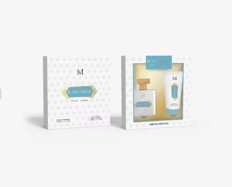 SET PERFUME 50ML BLANC CREME