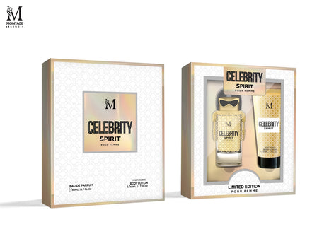 SET PERFUME 50ML CELEBRITY SPIRIT