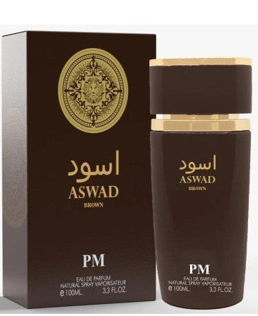 PERFUME ARABE 100ML ASWAD BROWN