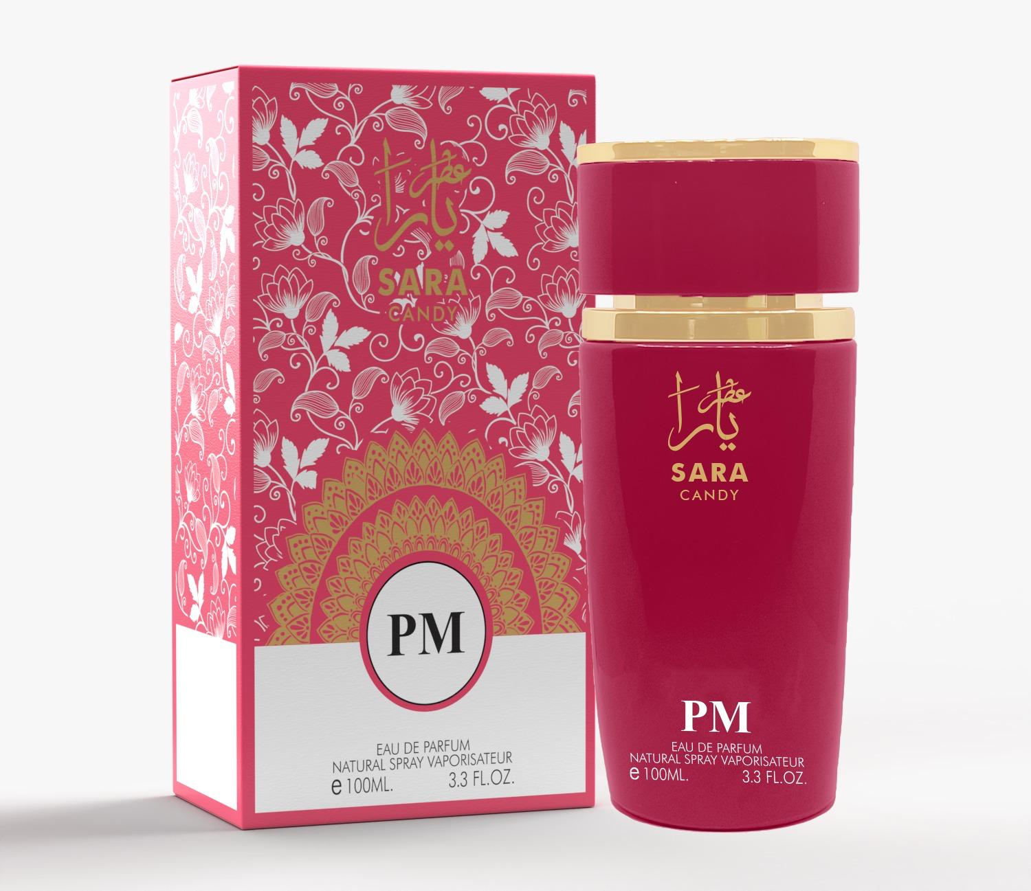 PERFUME ARABE 100ML PM SARA CANDY