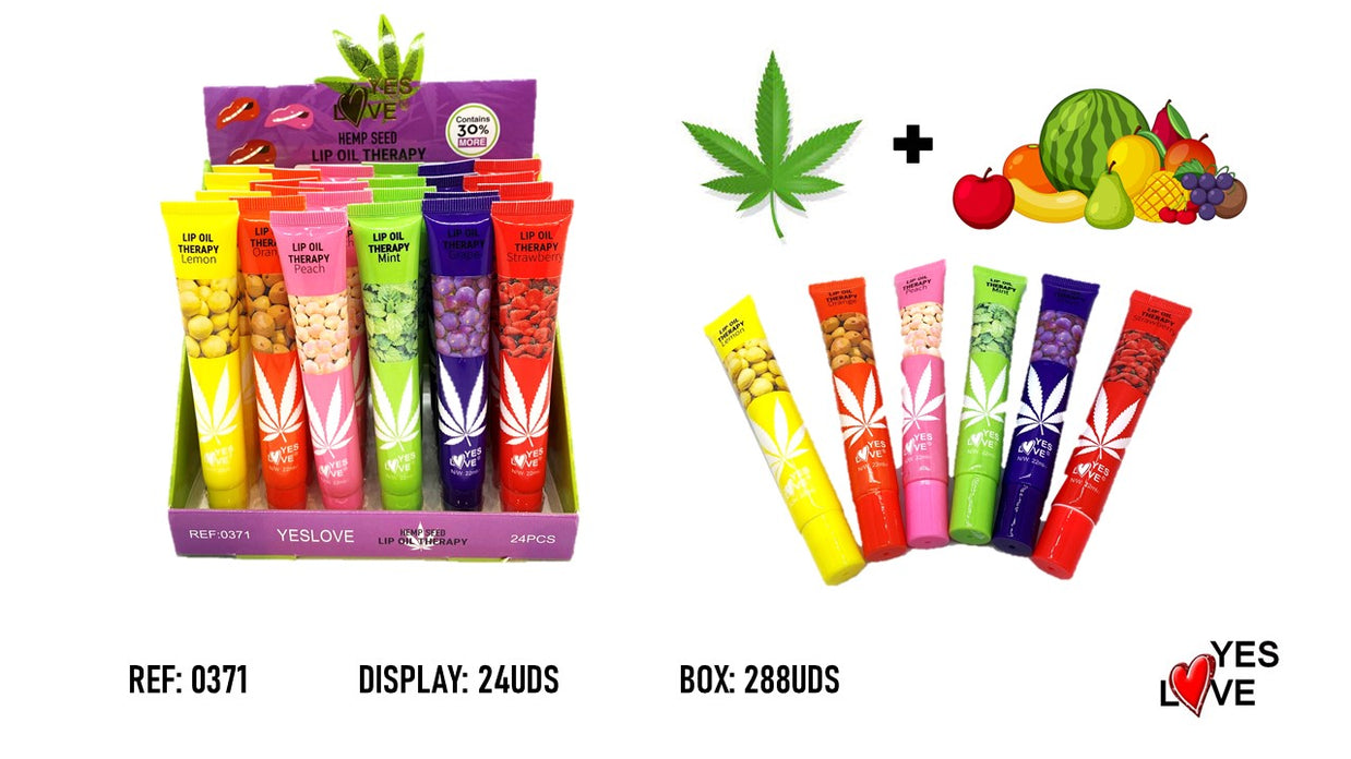 LABIAL TRANSPARENTE CBD SATIVA FRUTAS