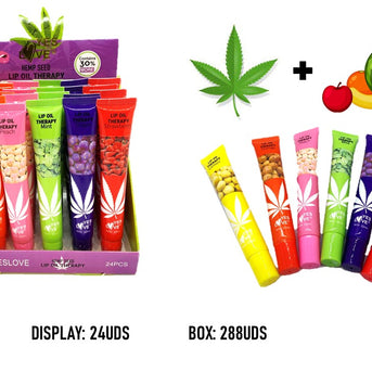 LABIAL TRANSPARENTE CBD SATIVA FRUTAS