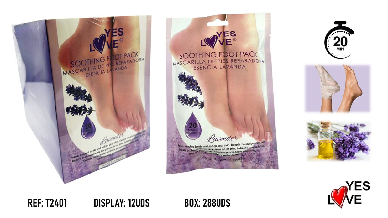 LAVENDER FOOT MASK