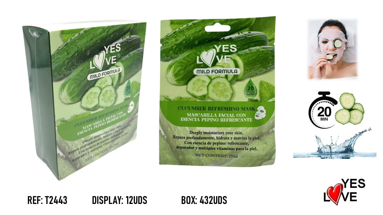 MASCARILLA REFRESCANTE DE PEPINO