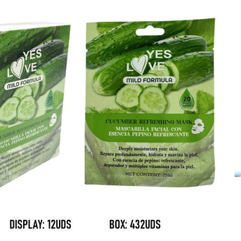 MASCARILLA REFRESCANTE DE PEPINO