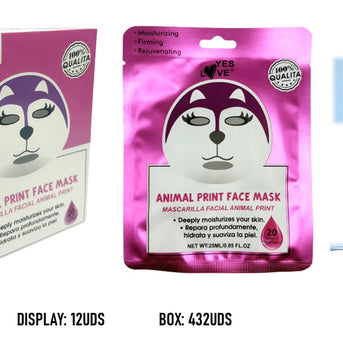 ANIMAL PRINT MASK (Fox)