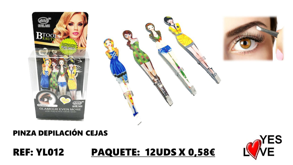 PINZAS DEPILAR MUÑECA